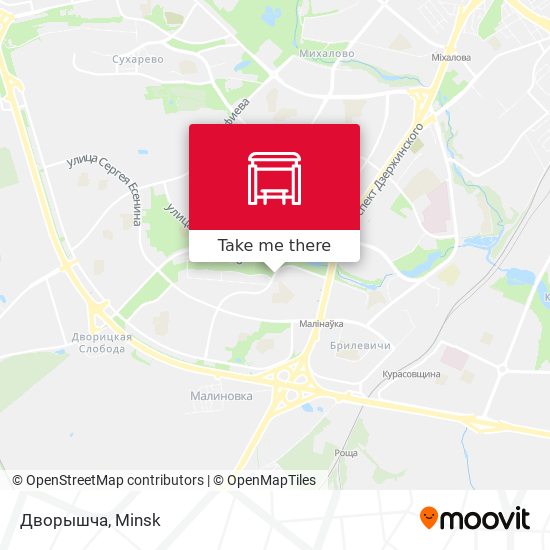 Дворышча map