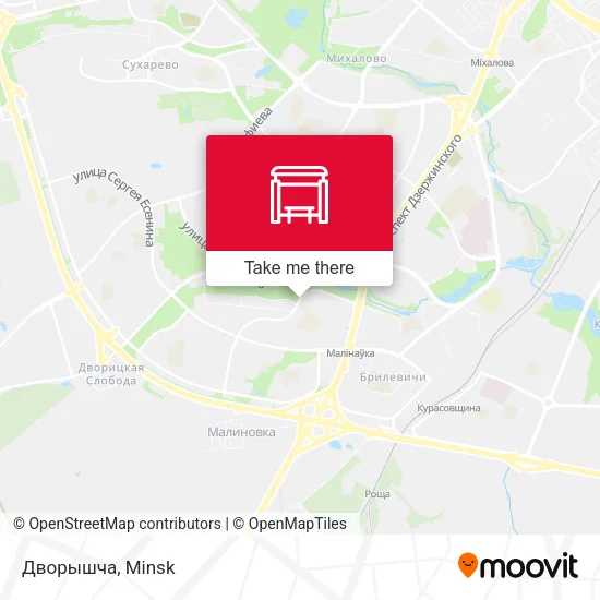 Дворышча map