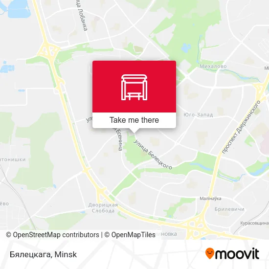 Бялецкага map