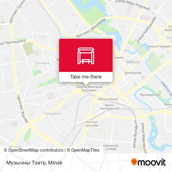 Музычны Тэатр map
