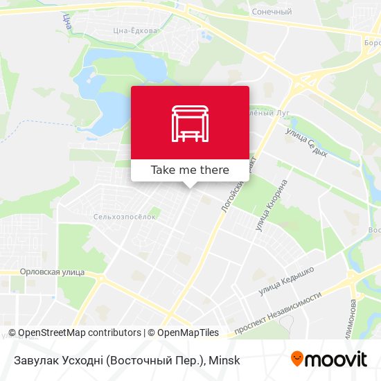 Завулак Усходні (Восточный Пер.) map