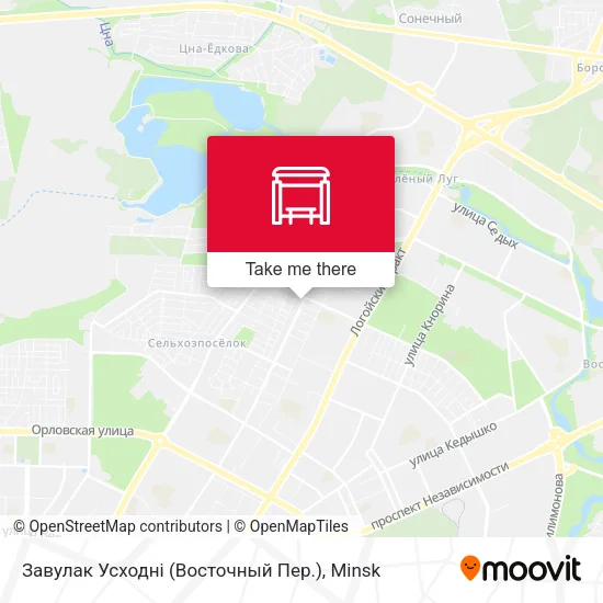Завулак Усходні (Восточный Пер.) map