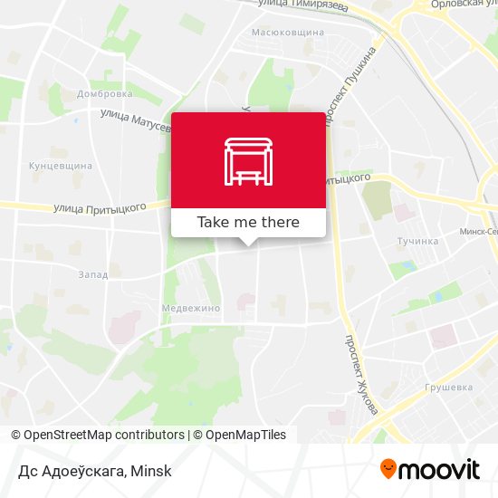 Дс Адоеўскага map