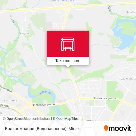 Водапомпавая (Водонасосная) map