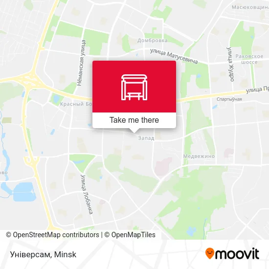 Універсам map