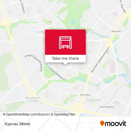 Курган map