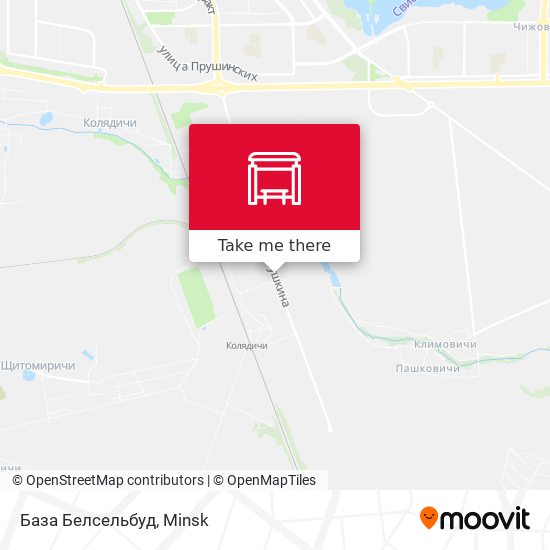 База Белсельбуд map