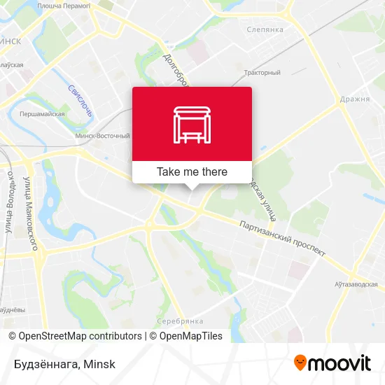 Будзённага map