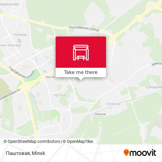 Паштовая map