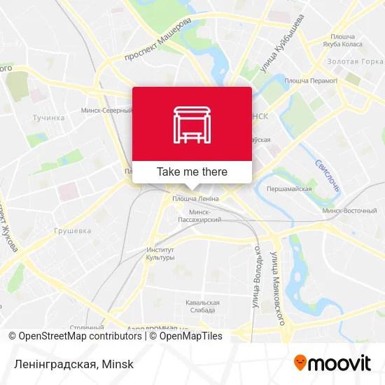 Ленінградская map