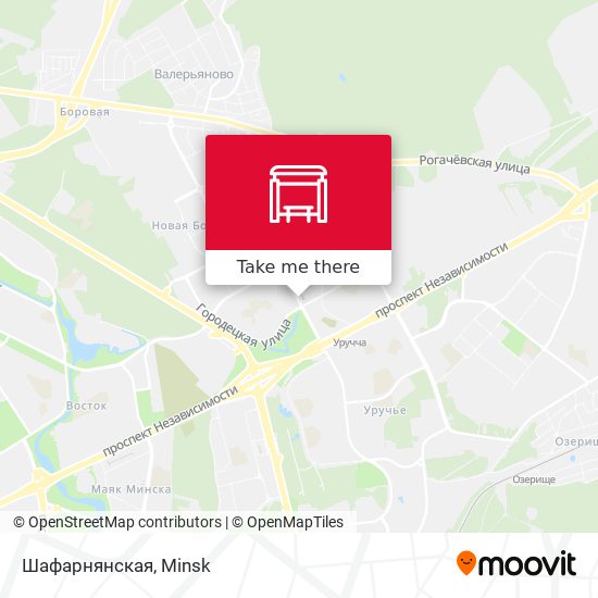 Шафарнянская map