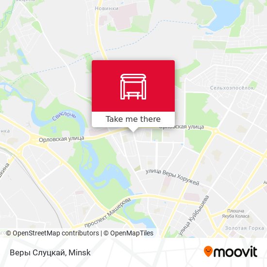 Веры Слуцкай map