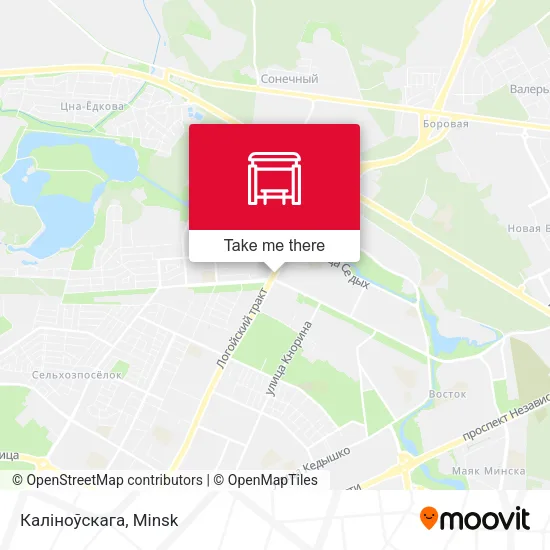 Каліноўскага map