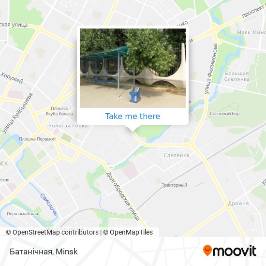 Батанічная map