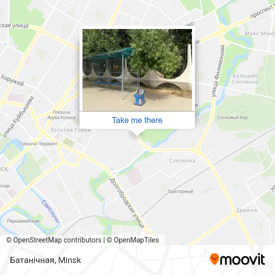 Батанічная map