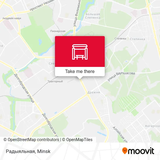 Радыяльная map