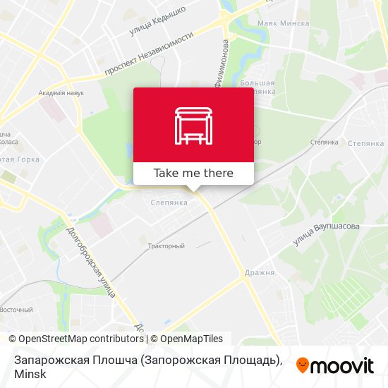 Запарожская Плошча (Запорожская Площадь) map