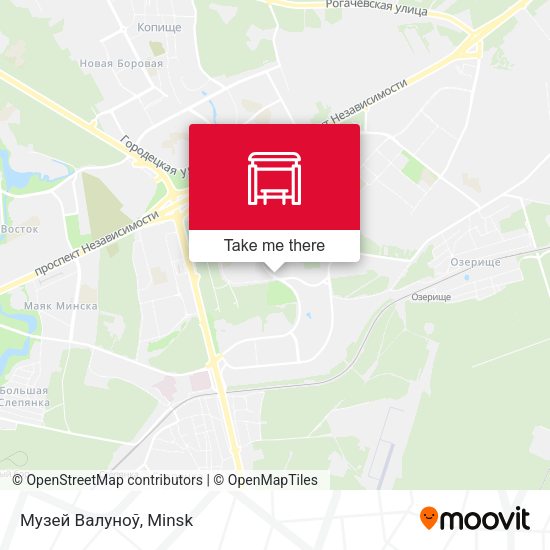 Музей Валуноў map
