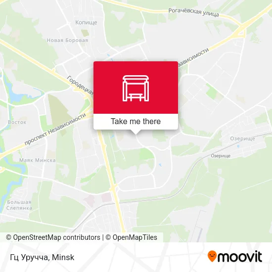 Гц Уручча map