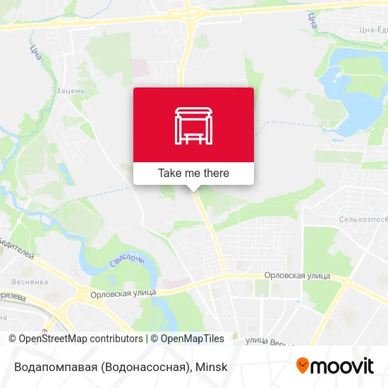 Водапомпавая (Водонасосная) map