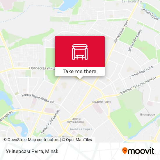 Універсам Рыга map