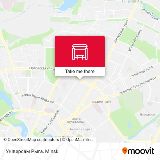 Універсам Рыга map