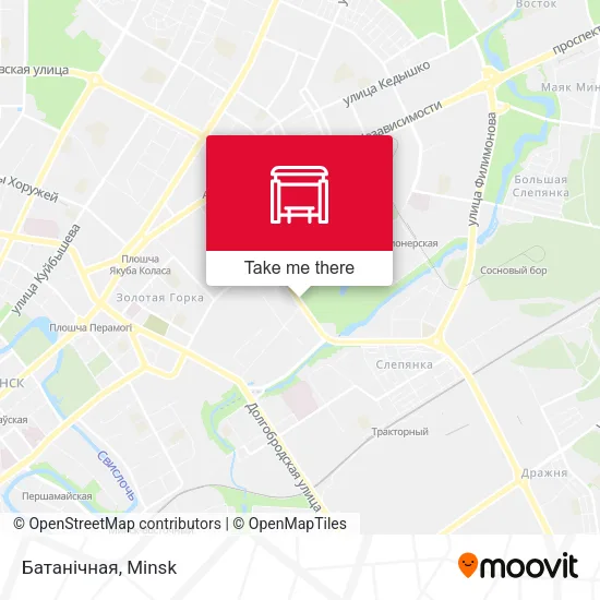 Батанічная map