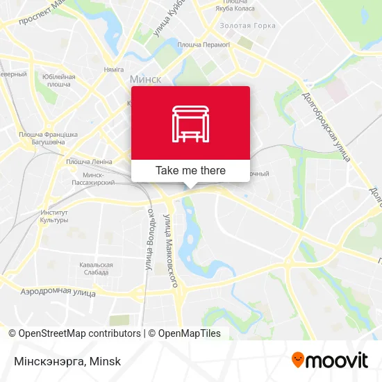 Мінскэнэрга map
