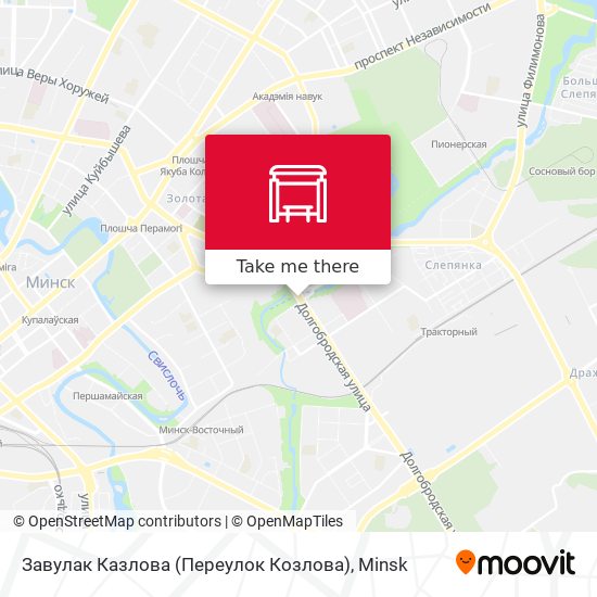 Завулак Казлова (Переулок Козлова) map