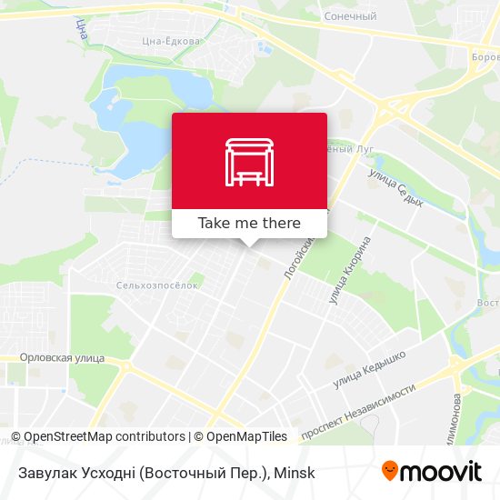 Завулак Усходні (Восточный Пер.) map