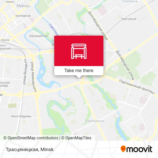 Трасцянецкая map