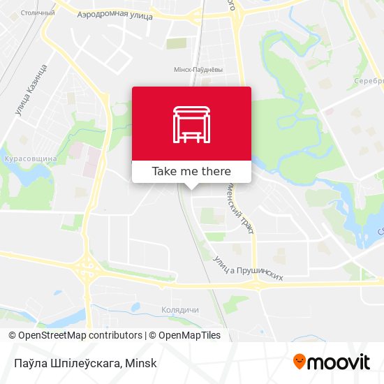 Паўла Шпілеўскага map