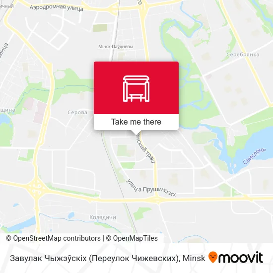 Завулак Чыжэўскіх (Переулок Чижевских) map