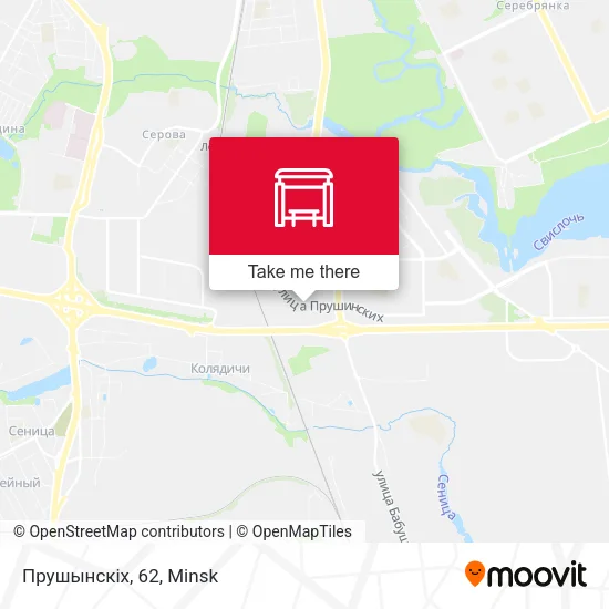 Прушынскіх, 62 map