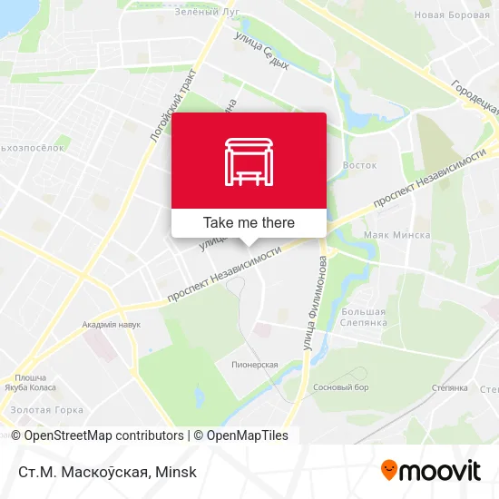 Ст.М. Маскоўская map