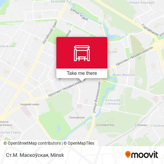 Ст.М. Маскоўская map