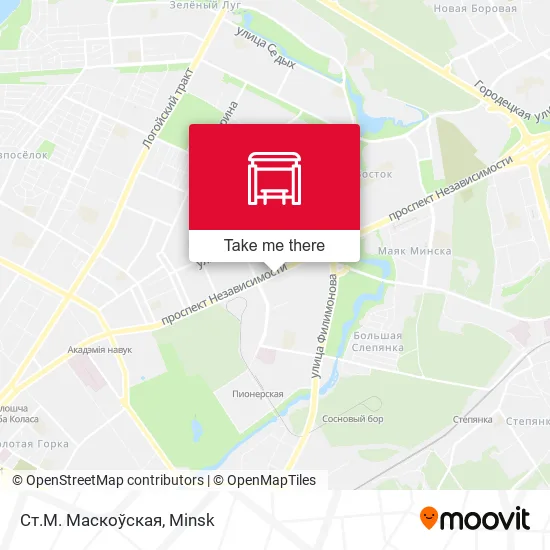 Ст.М. Маскоўская map