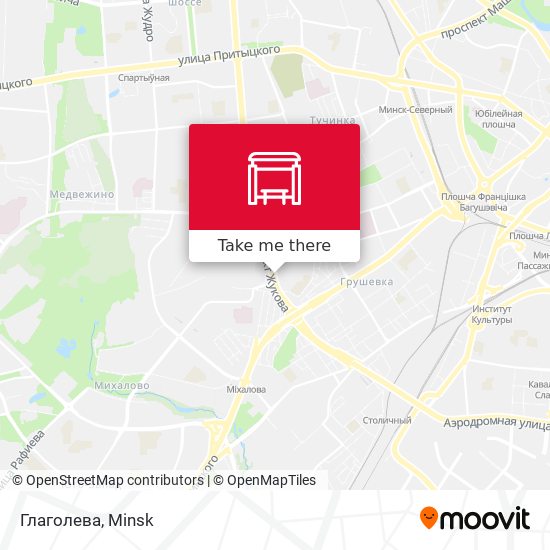 Глаголева map