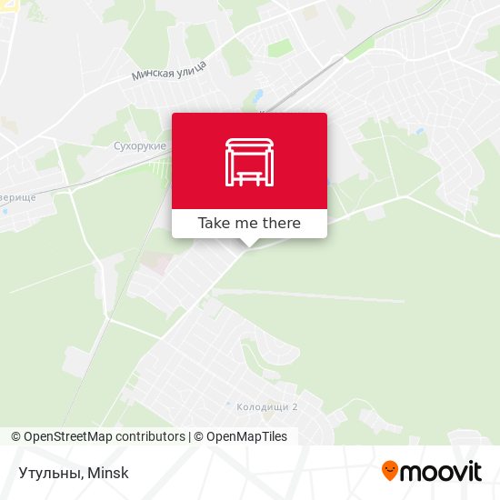 Утульны map