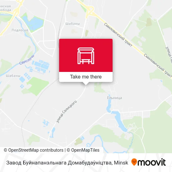 Завод Буйнапанэльнага Домабудаўніцтва map