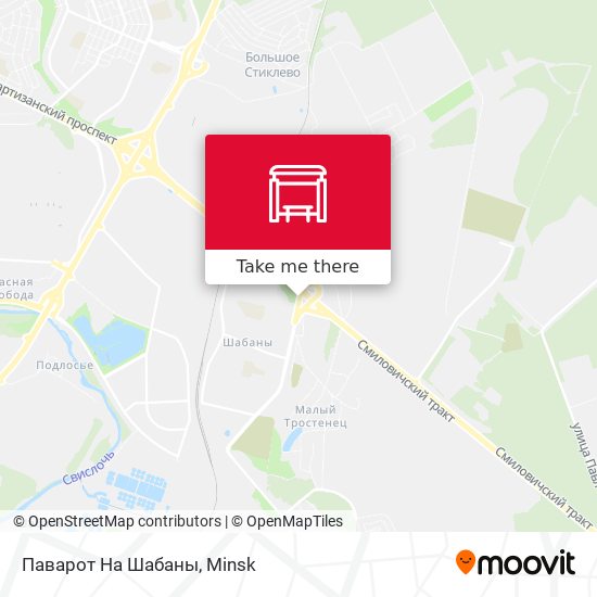 Паварот На Шабаны map