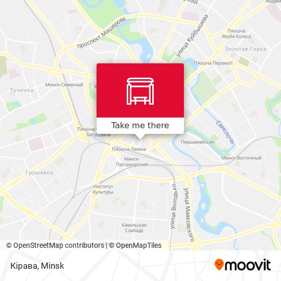 Кірава map