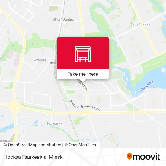 Іосіфа Гашкевіча map