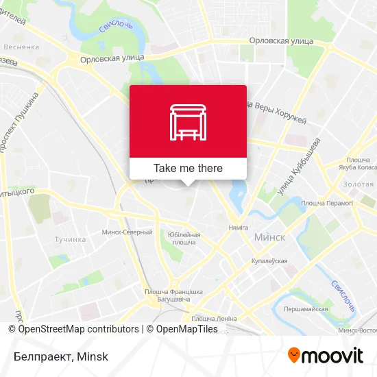 Белпраект map
