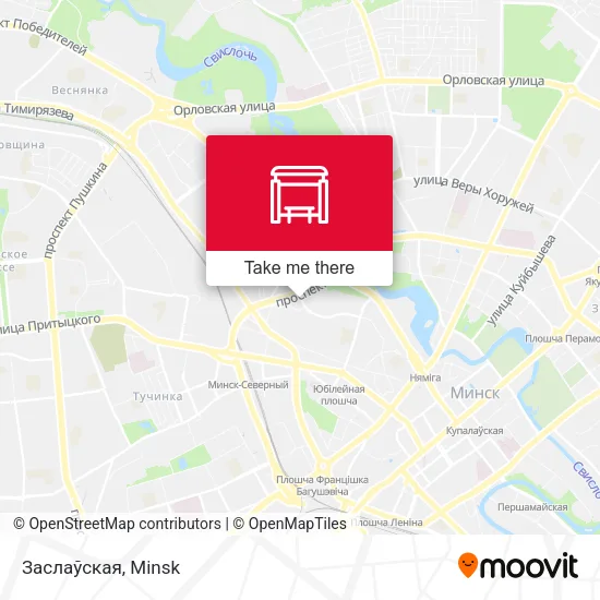 Заслаўская map