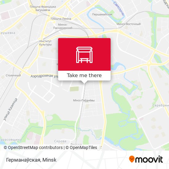 Германаўская map