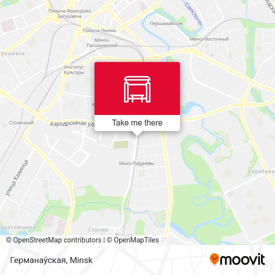 Германаўская map