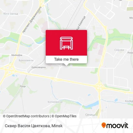 Сквер Васіля Цвяткова map