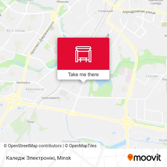 Каледж Электронікі map