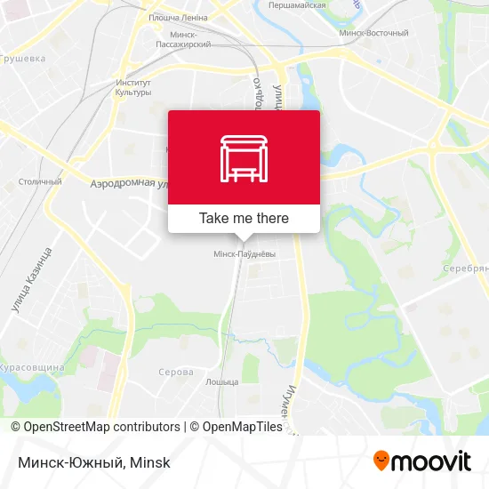 Минск-Южный map